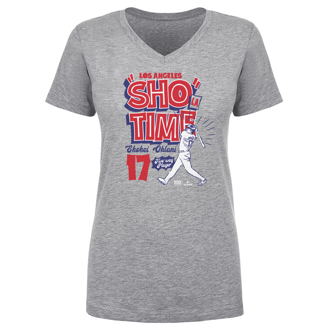 Shohei Ohtani Women's V-Neck T-Shirt | 500 LEVEL