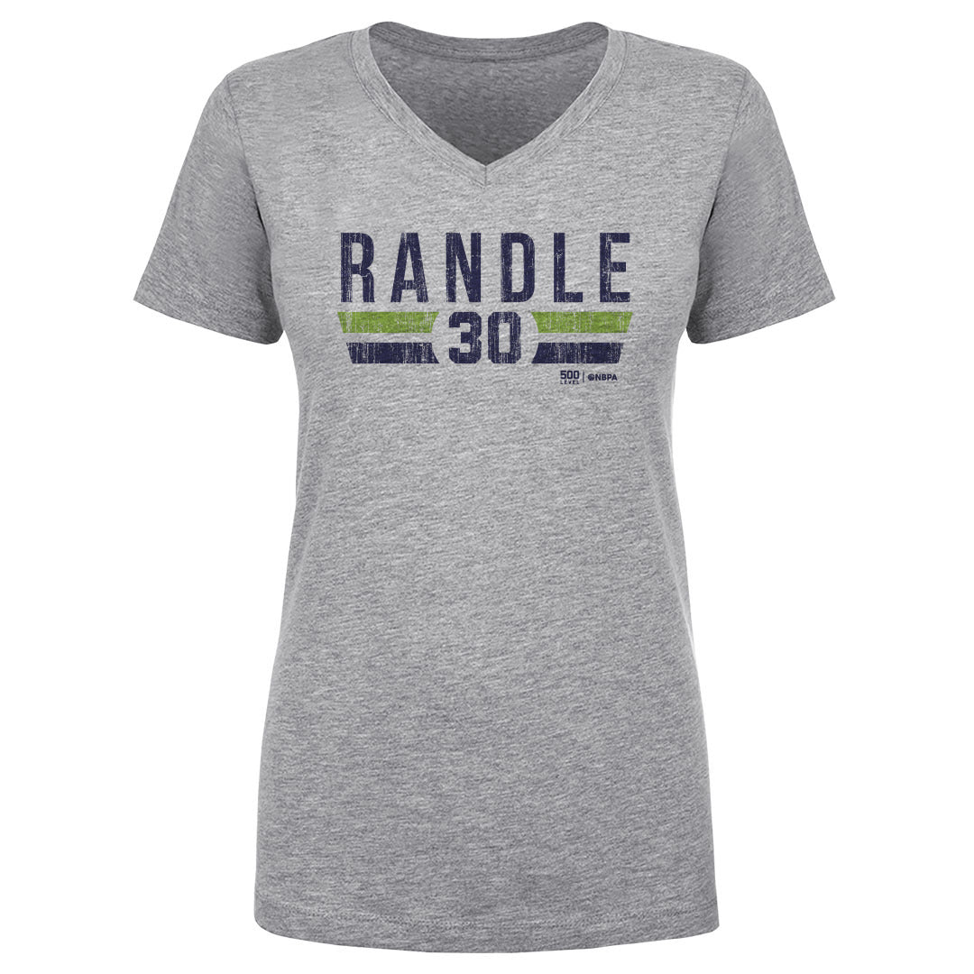 Julius Randle Women's V-Neck T-Shirt | 500 LEVEL