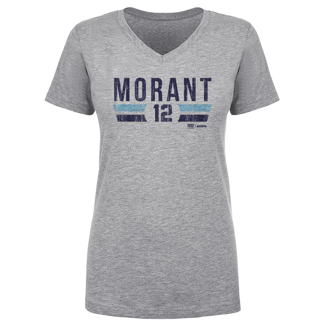 Ja Morant Women's V-Neck T-Shirt | 500 LEVEL