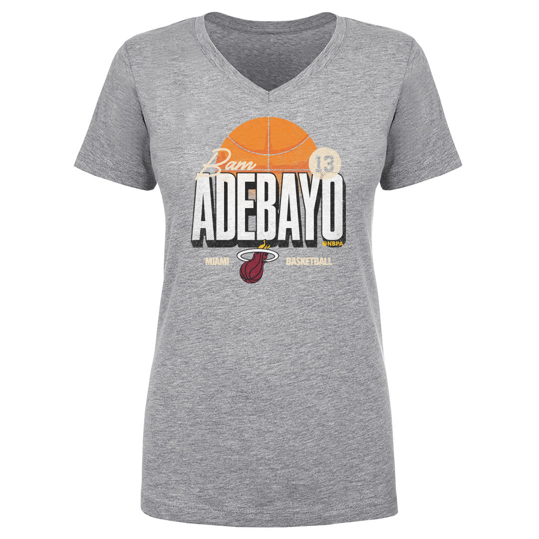 Bam Adebayo Women's V-Neck T-Shirt | 500 LEVEL