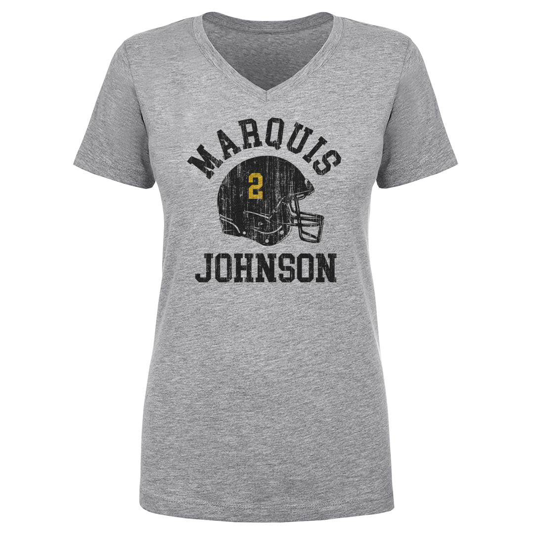 Marquis Johnson Women's V-Neck T-Shirt | 500 LEVEL