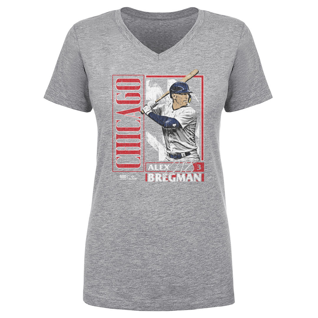 Alex Bregman Women's V-Neck T-Shirt | 500 LEVEL