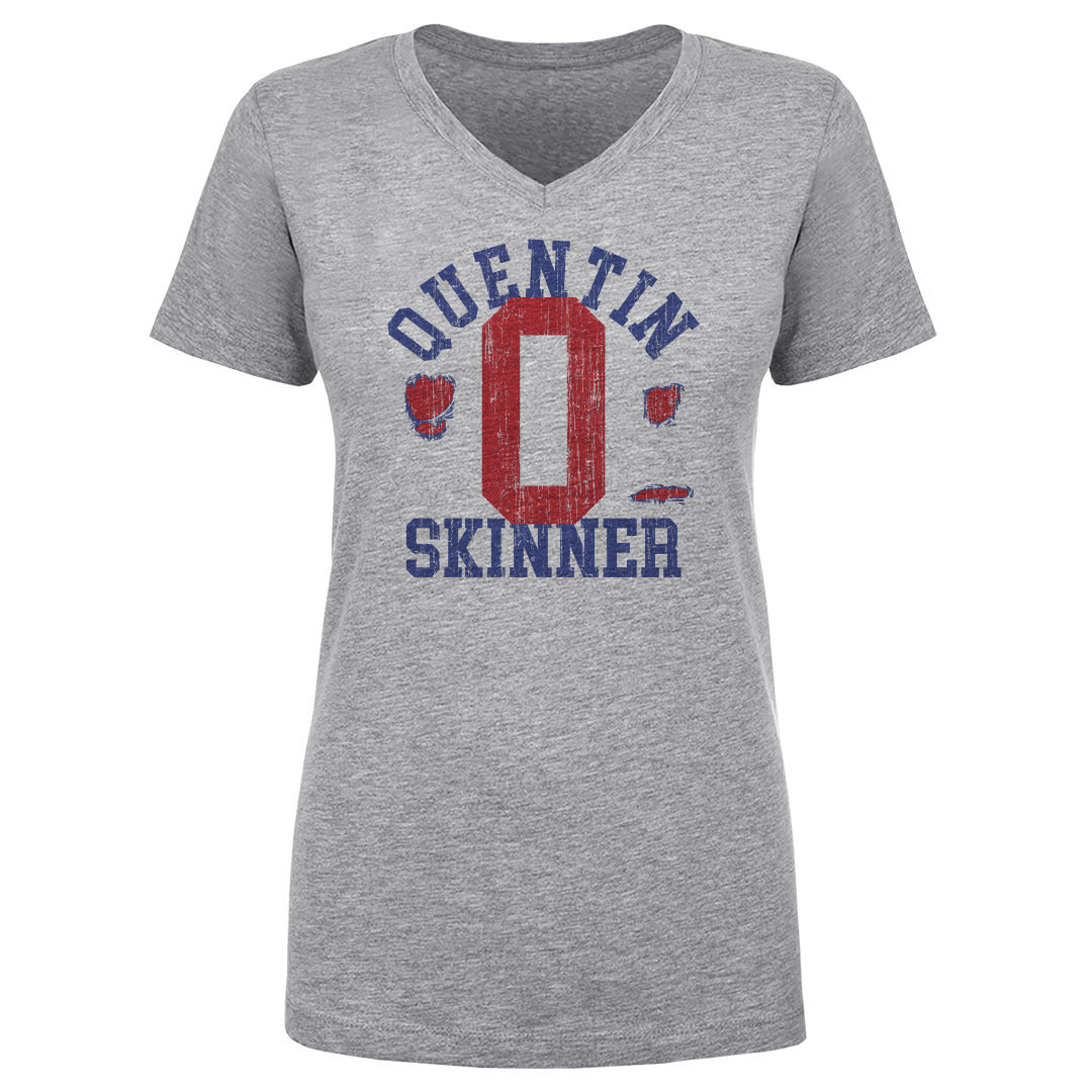 Quentin Skinner Women's V-Neck T-Shirt | 500 LEVEL
