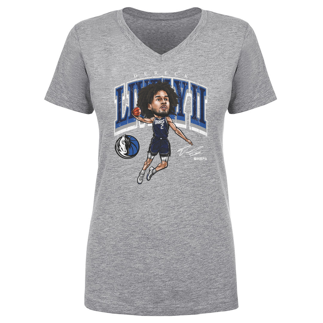 Dereck Lively II Women's V-Neck T-Shirt | 500 LEVEL