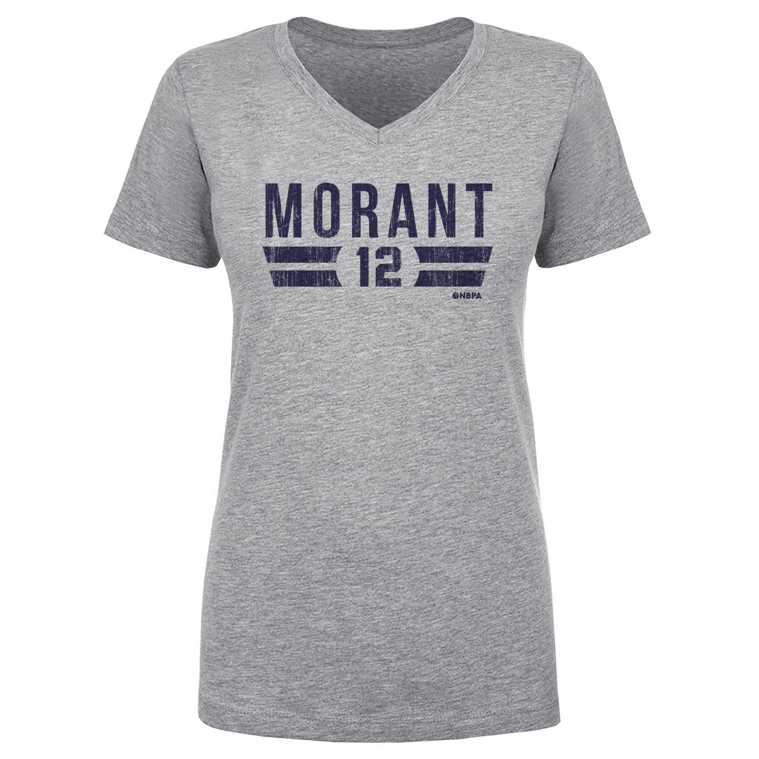 Ja Morant Women's V-Neck T-Shirt | 500 LEVEL