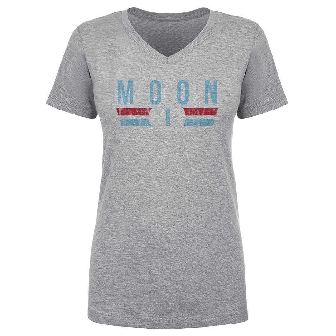 Warren Moon Women's V-Neck T-Shirt | 500 LEVEL