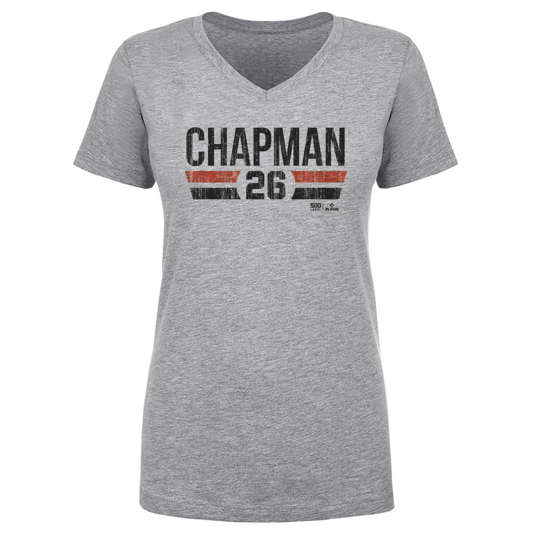 Matt Chapman Women's V-Neck T-Shirt | 500 LEVEL