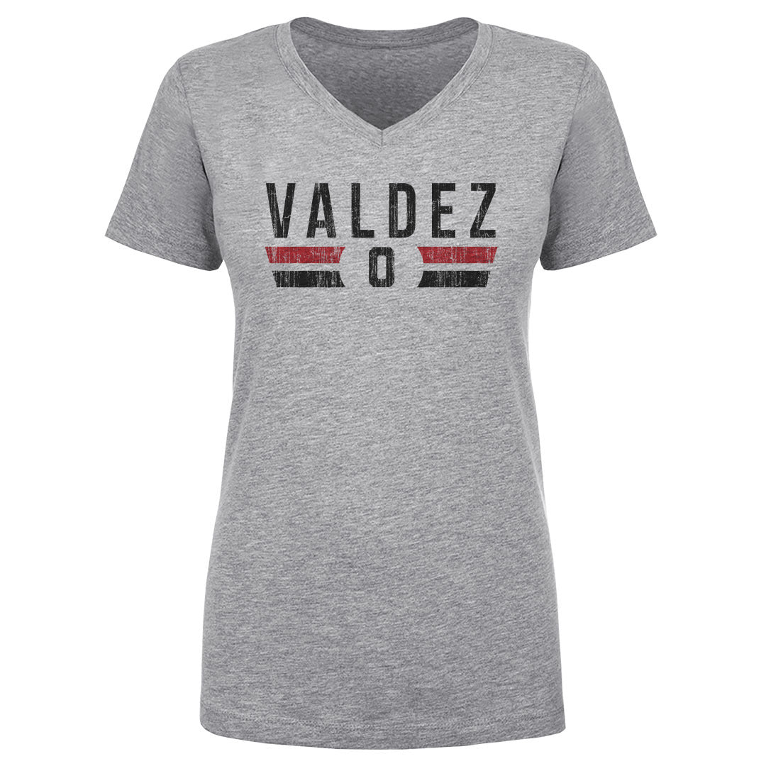 Cam'Ron Valdez Women's V-Neck T-Shirt | 500 LEVEL