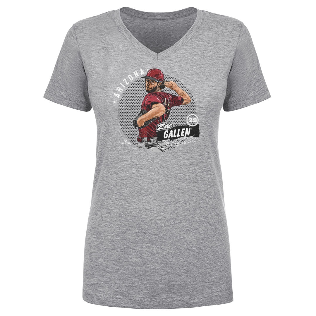 Zac Gallen Women's V-Neck T-Shirt | 500 LEVEL