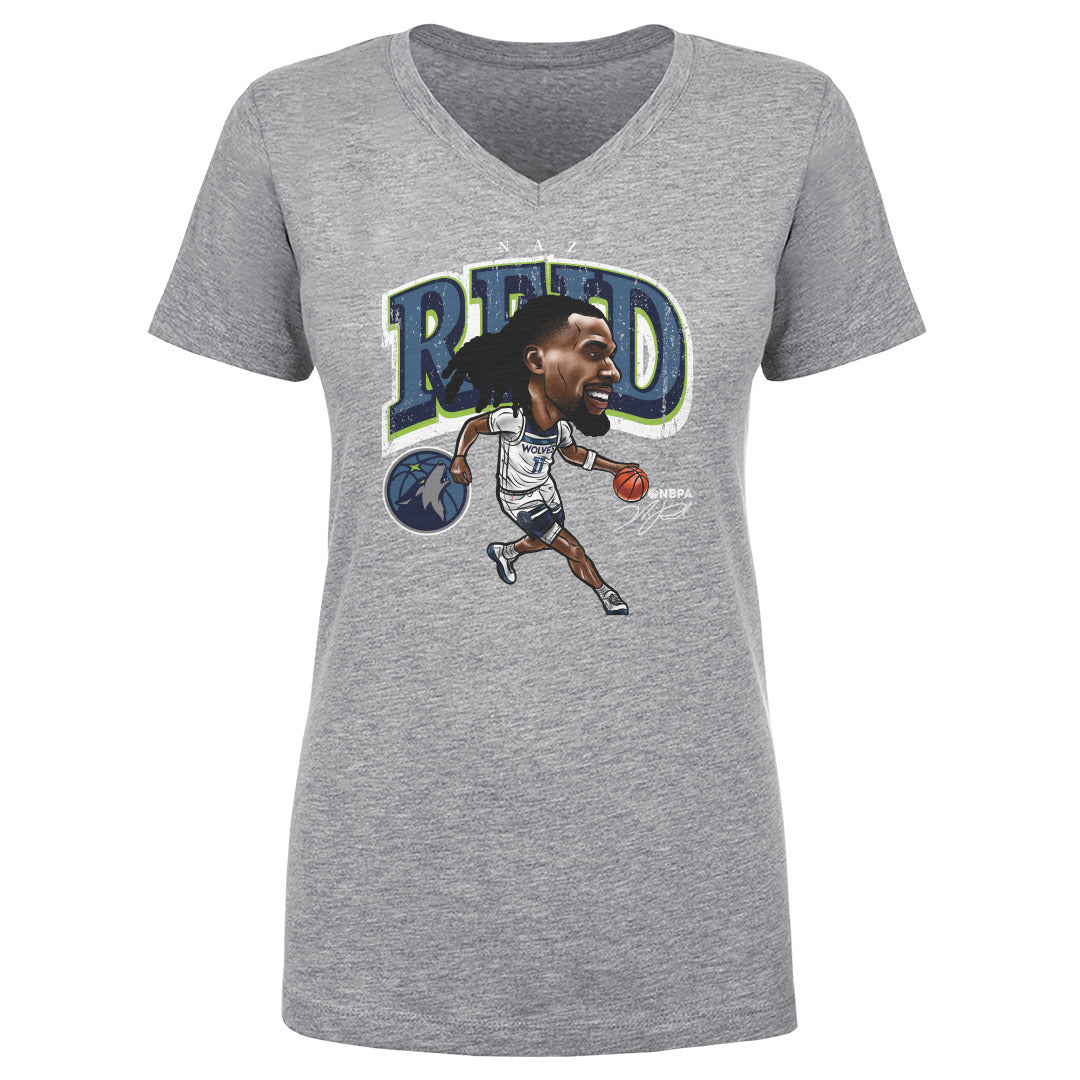 Naz Reid Women's V-Neck T-Shirt | 500 LEVEL