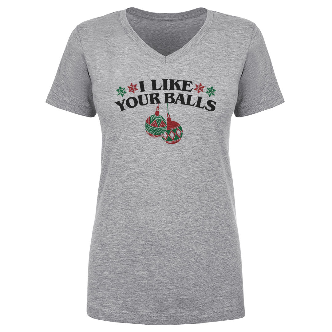 Christmas Women's V-Neck T-Shirt | 500 LEVEL