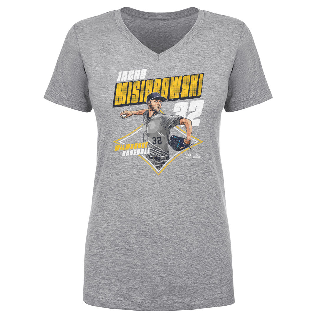 Jacob Misiorowski Women's V-Neck T-Shirt | 500 LEVEL
