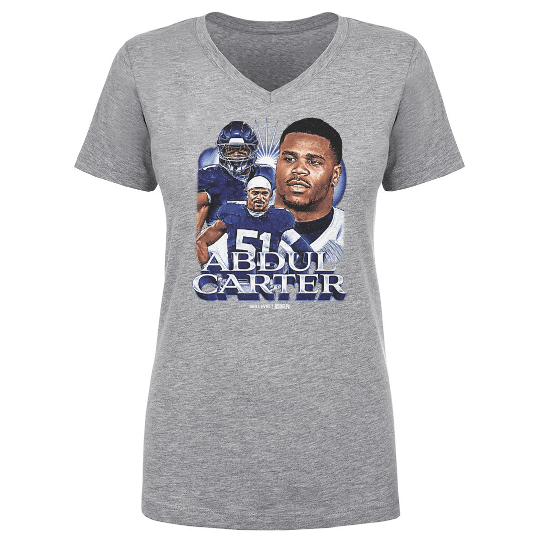 Abdul Carter Women's V-Neck T-Shirt | 500 LEVEL