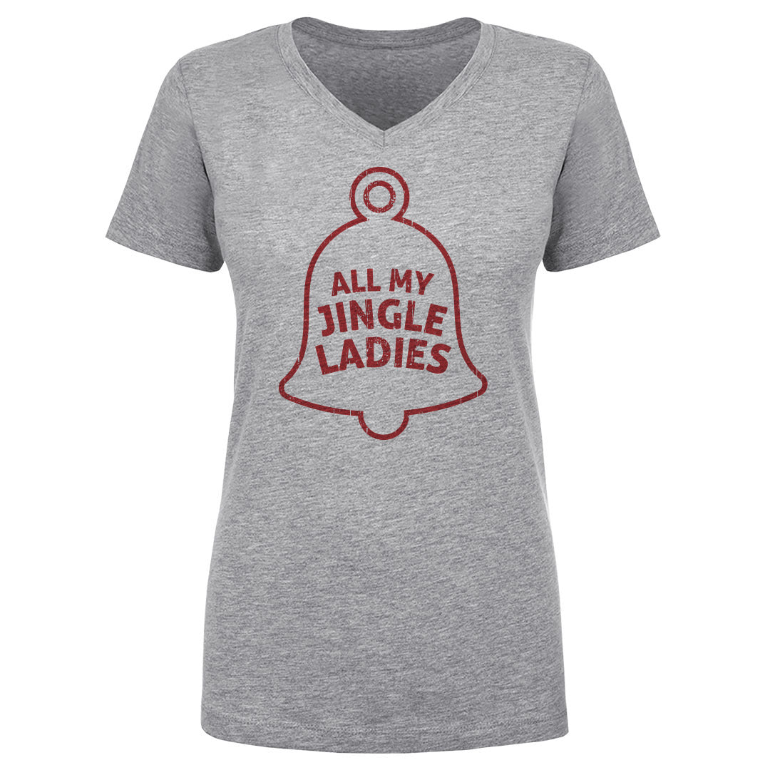Christmas Women's V-Neck T-Shirt | 500 LEVEL
