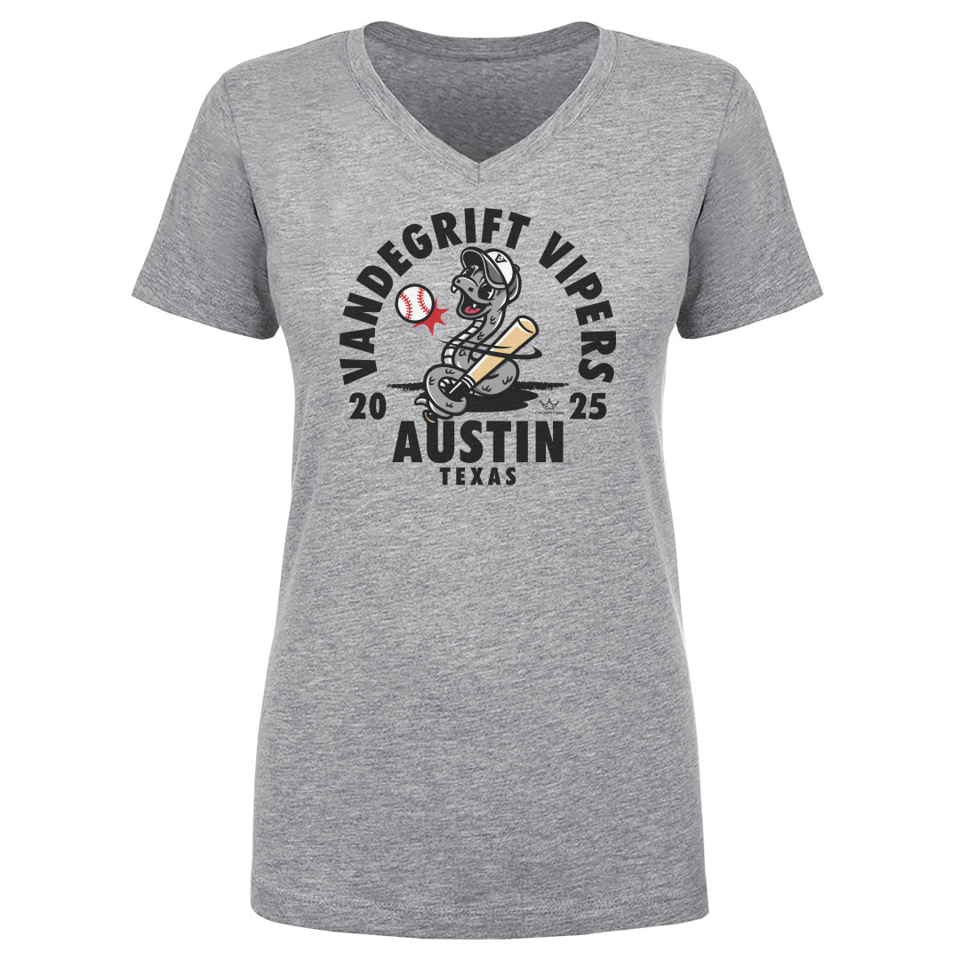 Crown Trio Women's V-Neck T-Shirt | 500 LEVEL