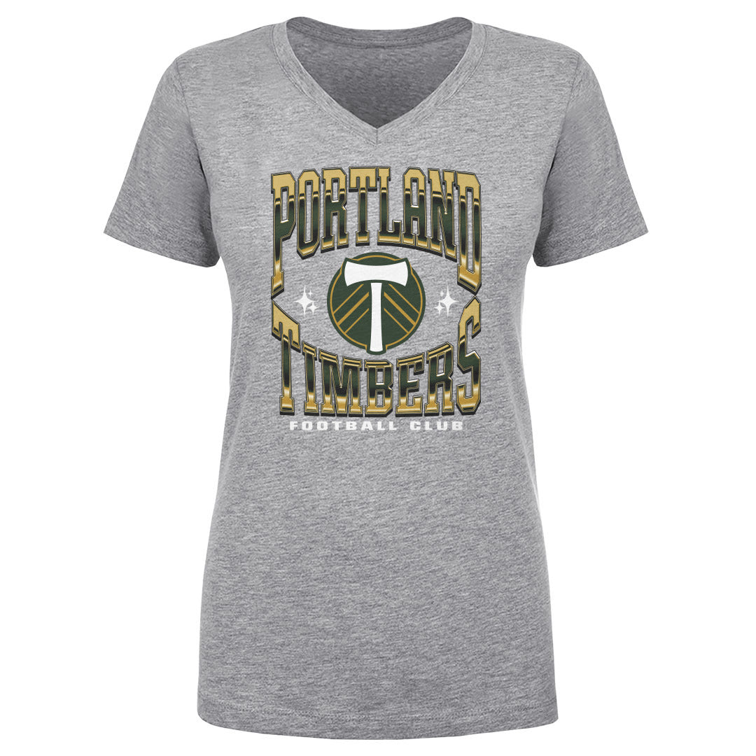 Portland Timbers Women's V-Neck T-Shirt | 500 LEVEL