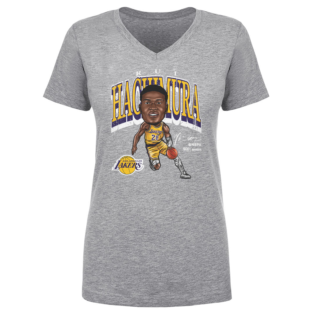 Rui Hachimura Women's V-Neck T-Shirt | 500 LEVEL