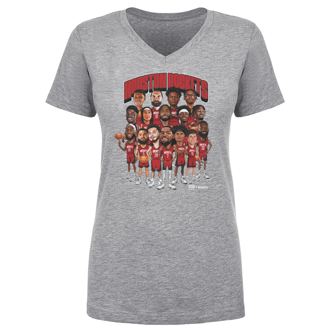 Houston Rockets Women's V-Neck T-Shirt | 500 LEVEL