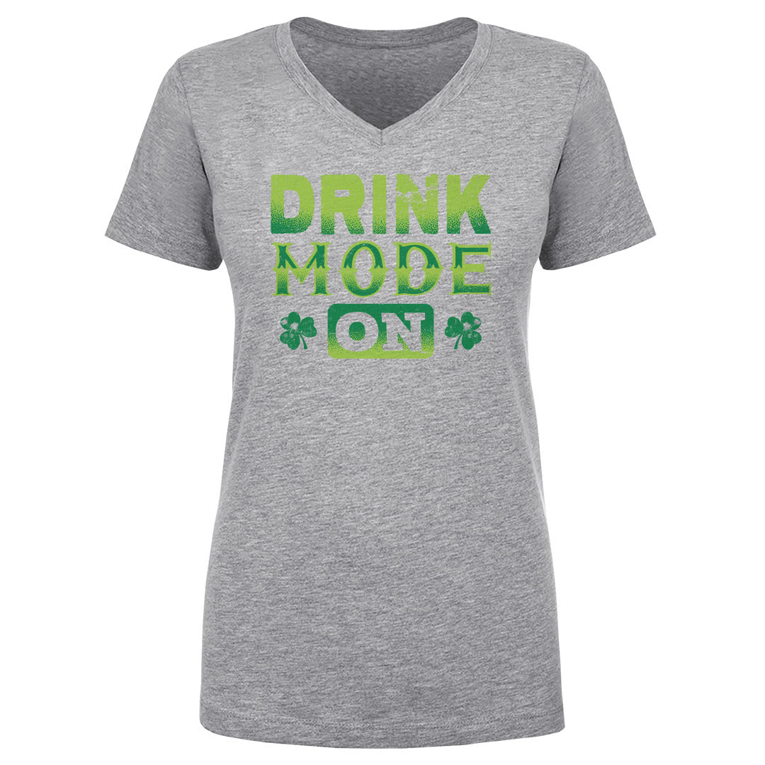 St. Patrick's Day Women's V-Neck T-Shirt | 500 LEVEL