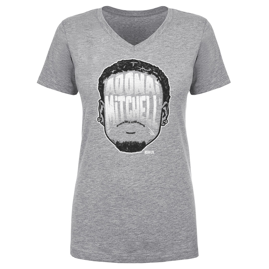 Adonai Mitchell Women's V-Neck T-Shirt | 500 LEVEL