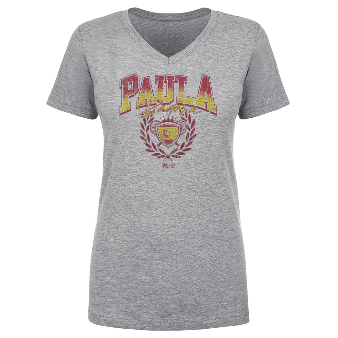 Paula Badosa Women's V-Neck T-Shirt | 500 LEVEL