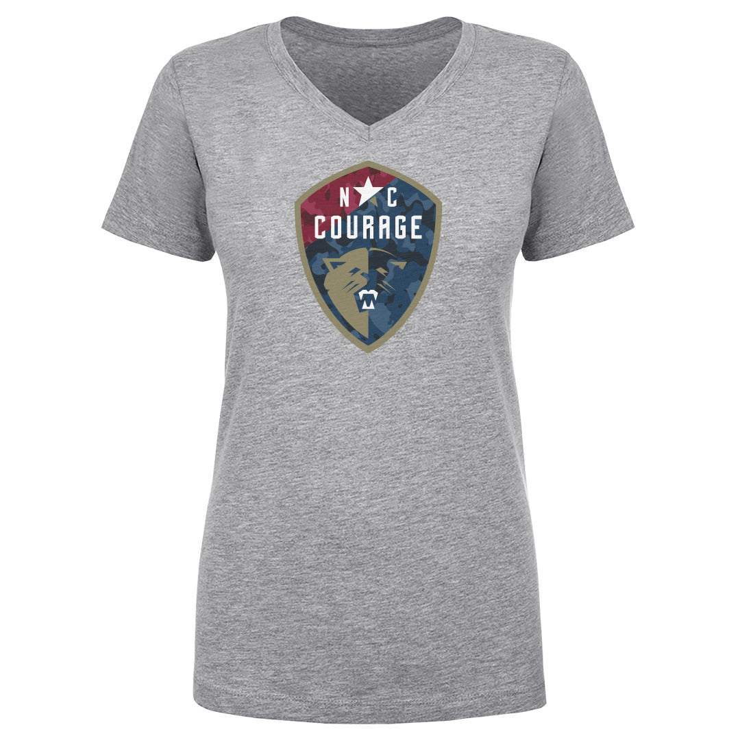 North Carolina Courage Women's V-Neck T-Shirt | 500 LEVEL