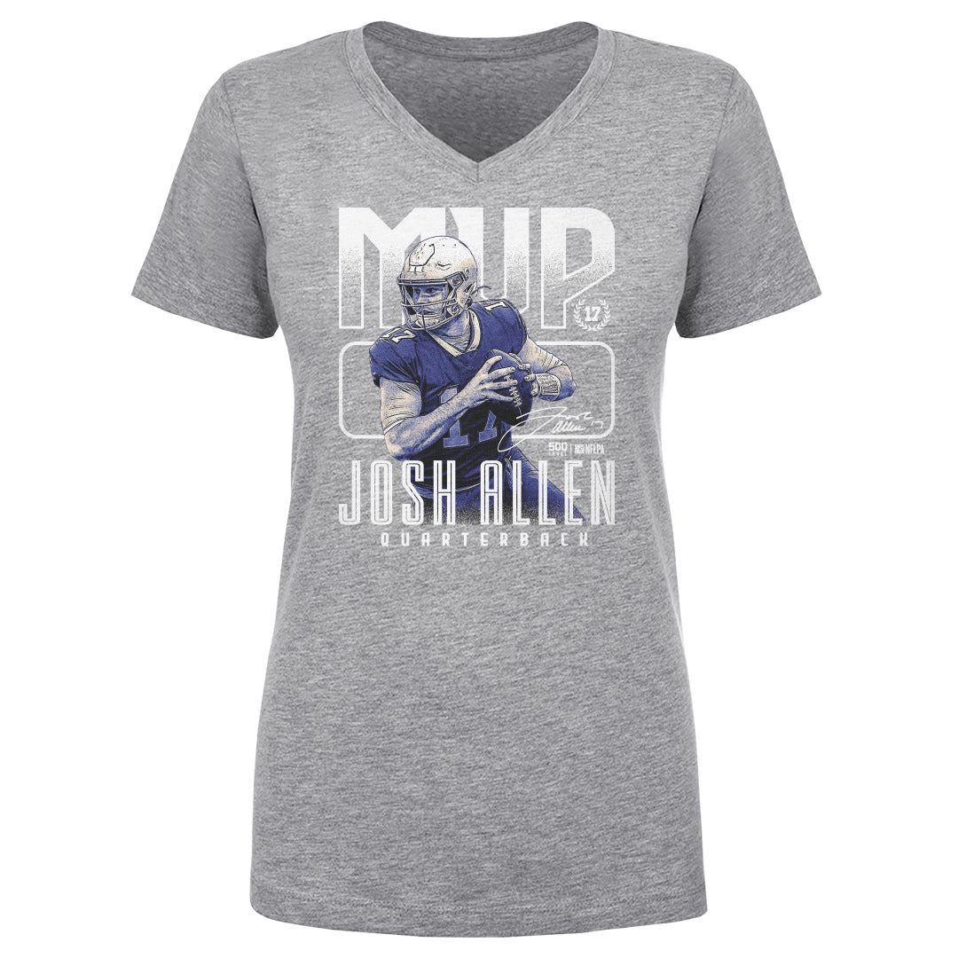 Josh Allen Women's V-Neck T-Shirt | 500 LEVEL