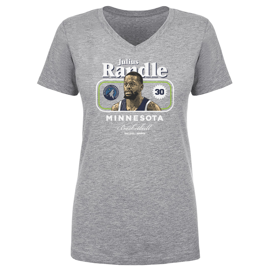 Julius Randle Women's V-Neck T-Shirt | 500 LEVEL