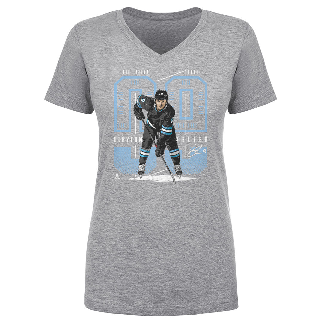 Clayton Keller Women's V-Neck T-Shirt | 500 LEVEL