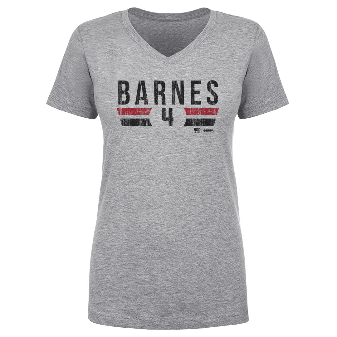 Scottie Barnes Women's V-Neck T-Shirt | 500 LEVEL