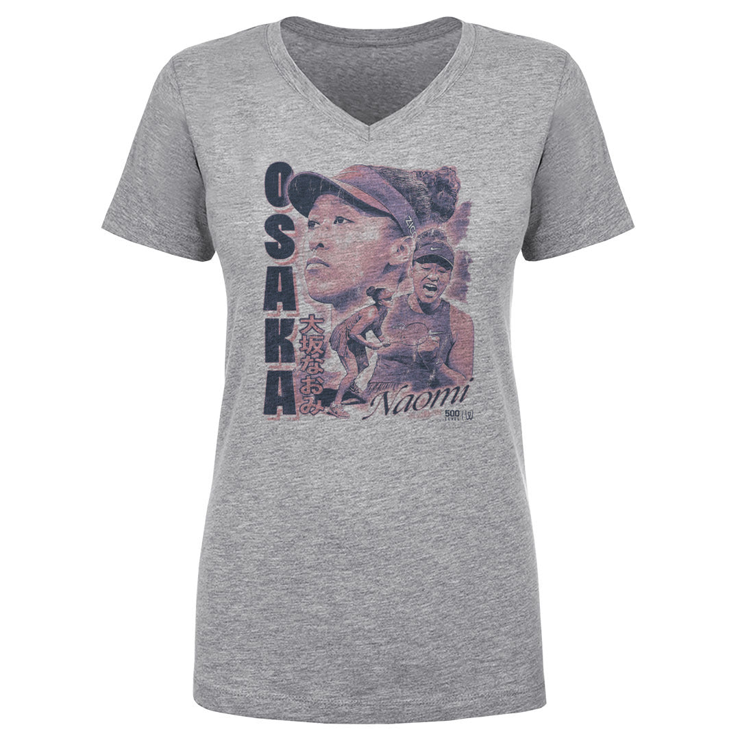 Naomi Osaka Women's V-Neck T-Shirt | 500 LEVEL