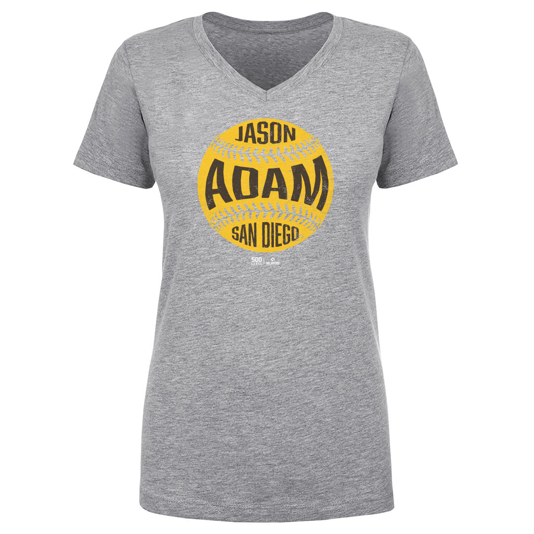 Jason Adam Women's V-Neck T-Shirt | 500 LEVEL