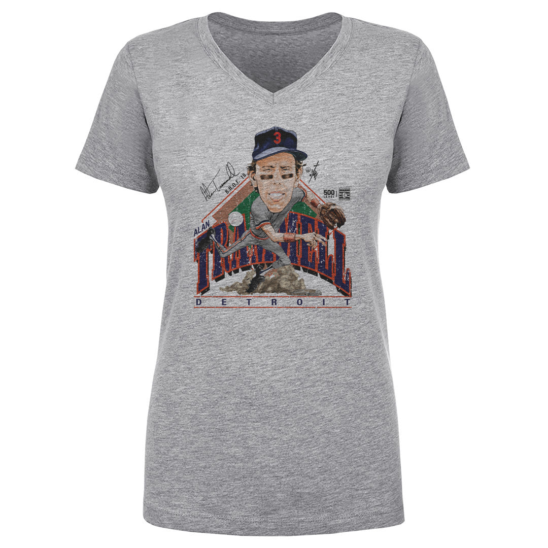 Alan Trammell Women's V-Neck T-Shirt | 500 LEVEL