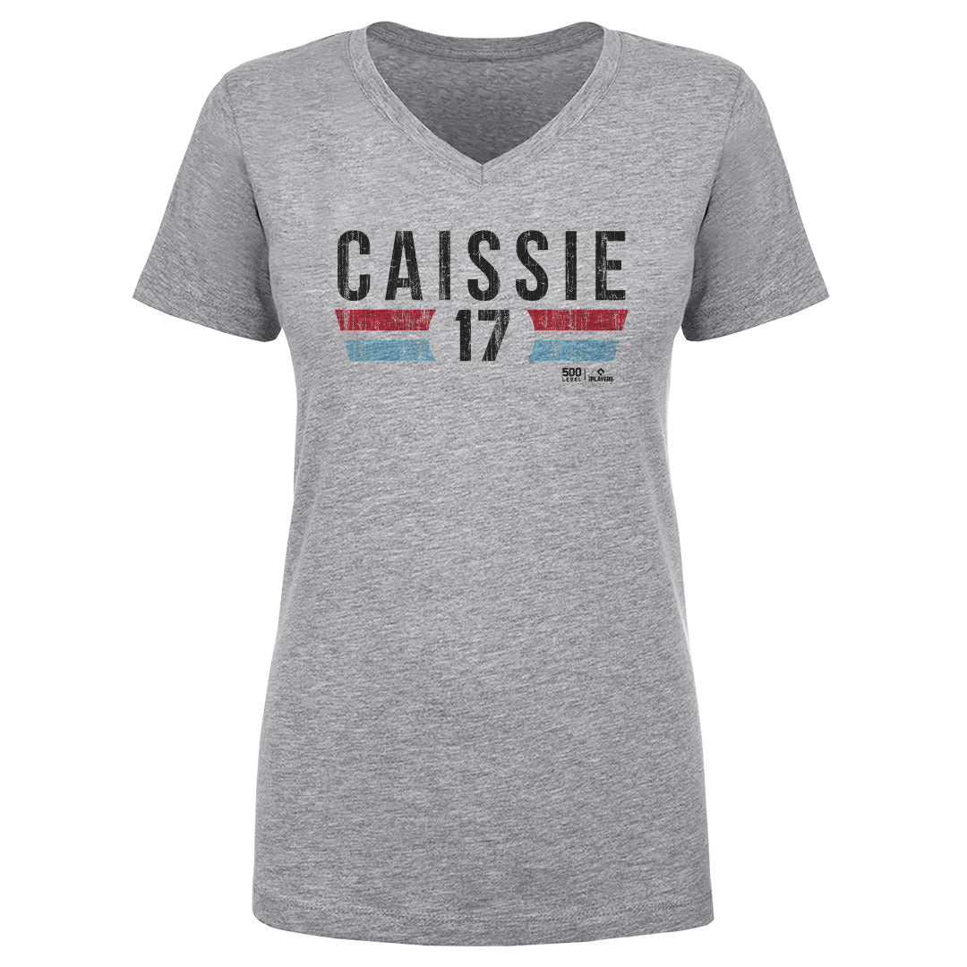 Owen Caissie Women's V-Neck T-Shirt | 500 LEVEL