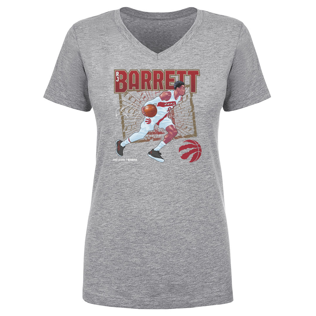 RJ Barrett Women's V-Neck T-Shirt | 500 LEVEL