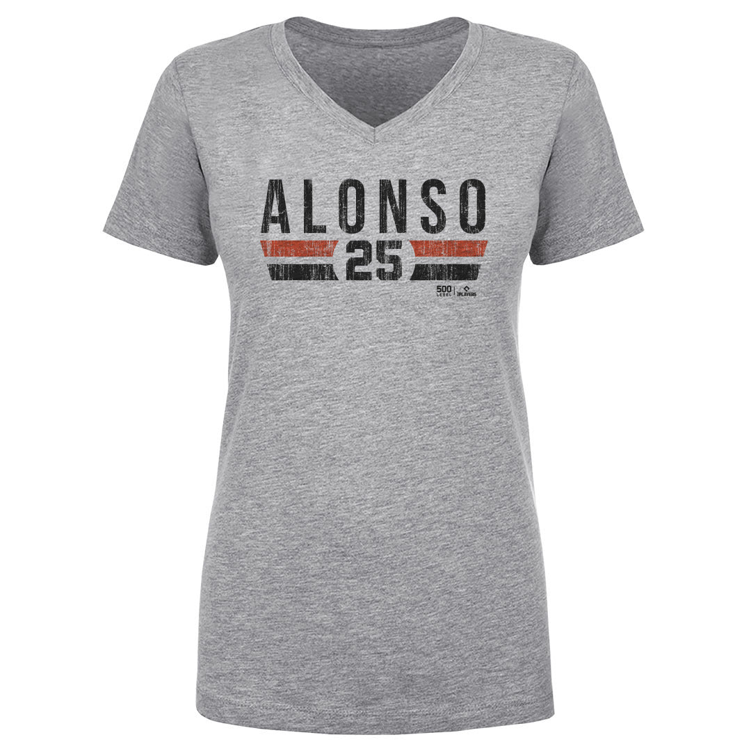 Pete Alonso Women's V-Neck T-Shirt | 500 LEVEL