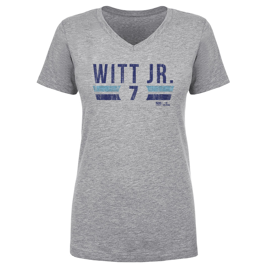 Bobby Witt Jr. Women's V-Neck T-Shirt | 500 LEVEL