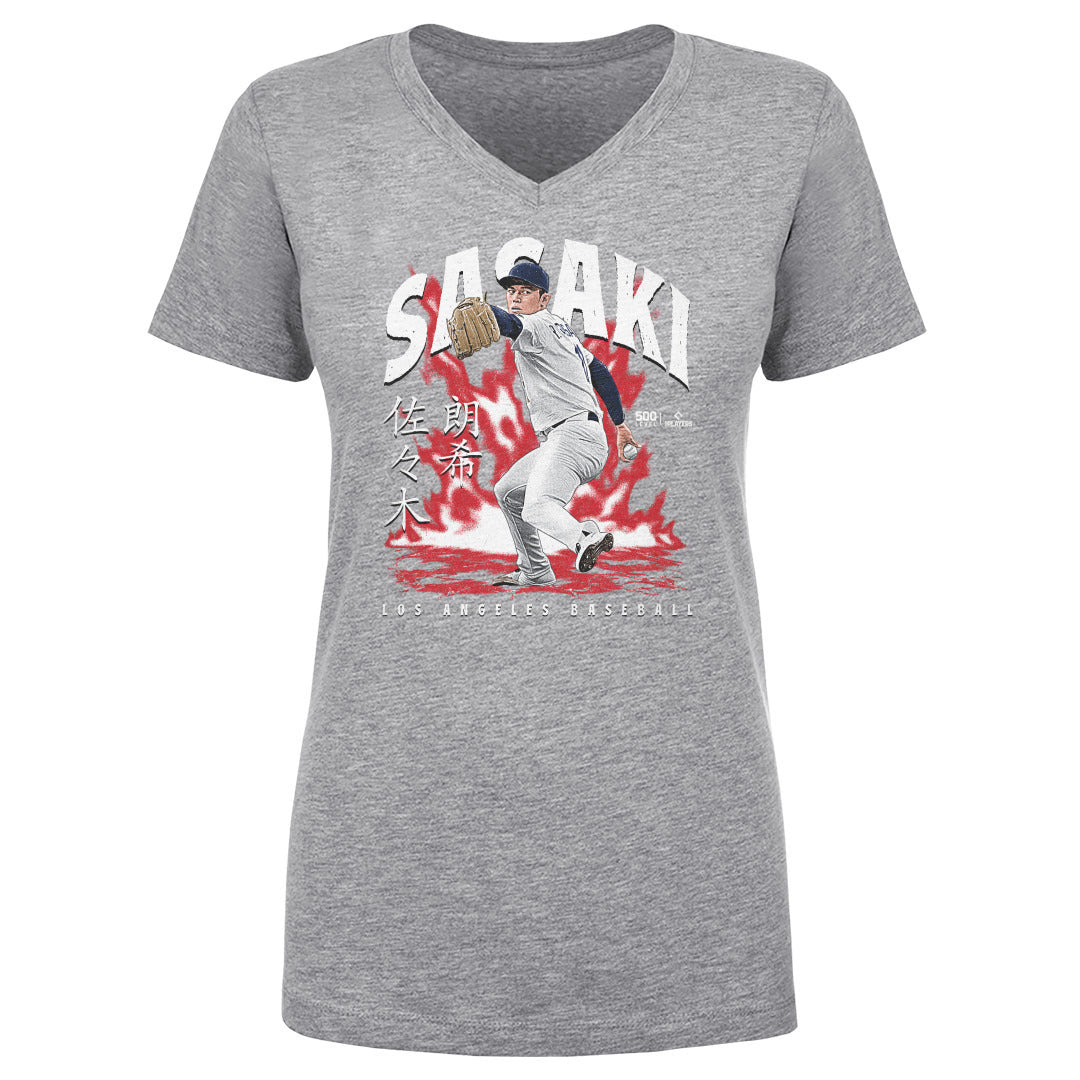 Roki Sasaki Women's V-Neck T-Shirt | 500 LEVEL