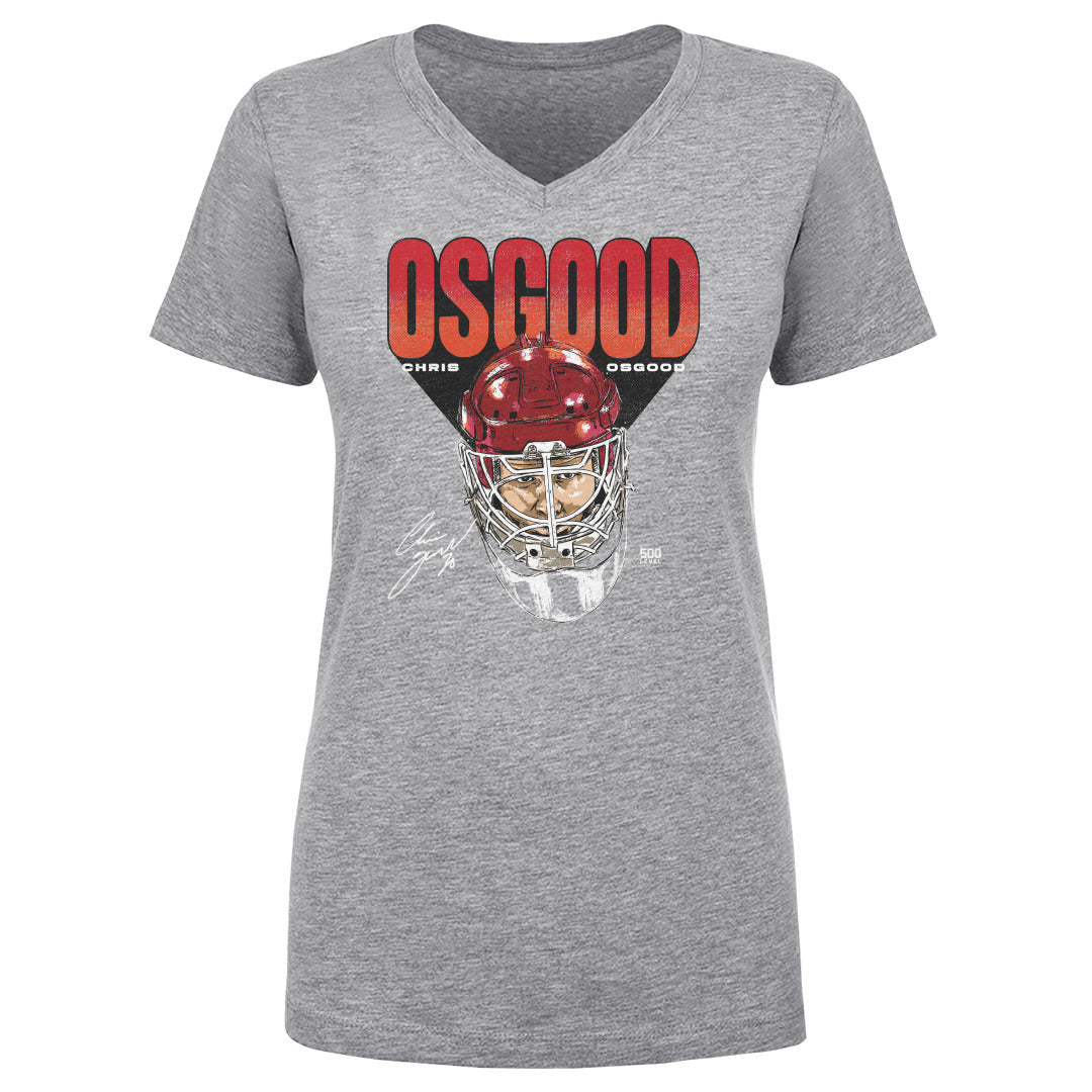 Chris Osgood Women's V-Neck T-Shirt | 500 LEVEL