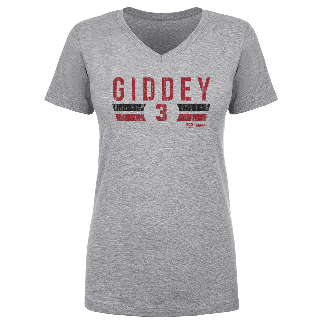 Josh Giddey Women's V-Neck T-Shirt | 500 LEVEL