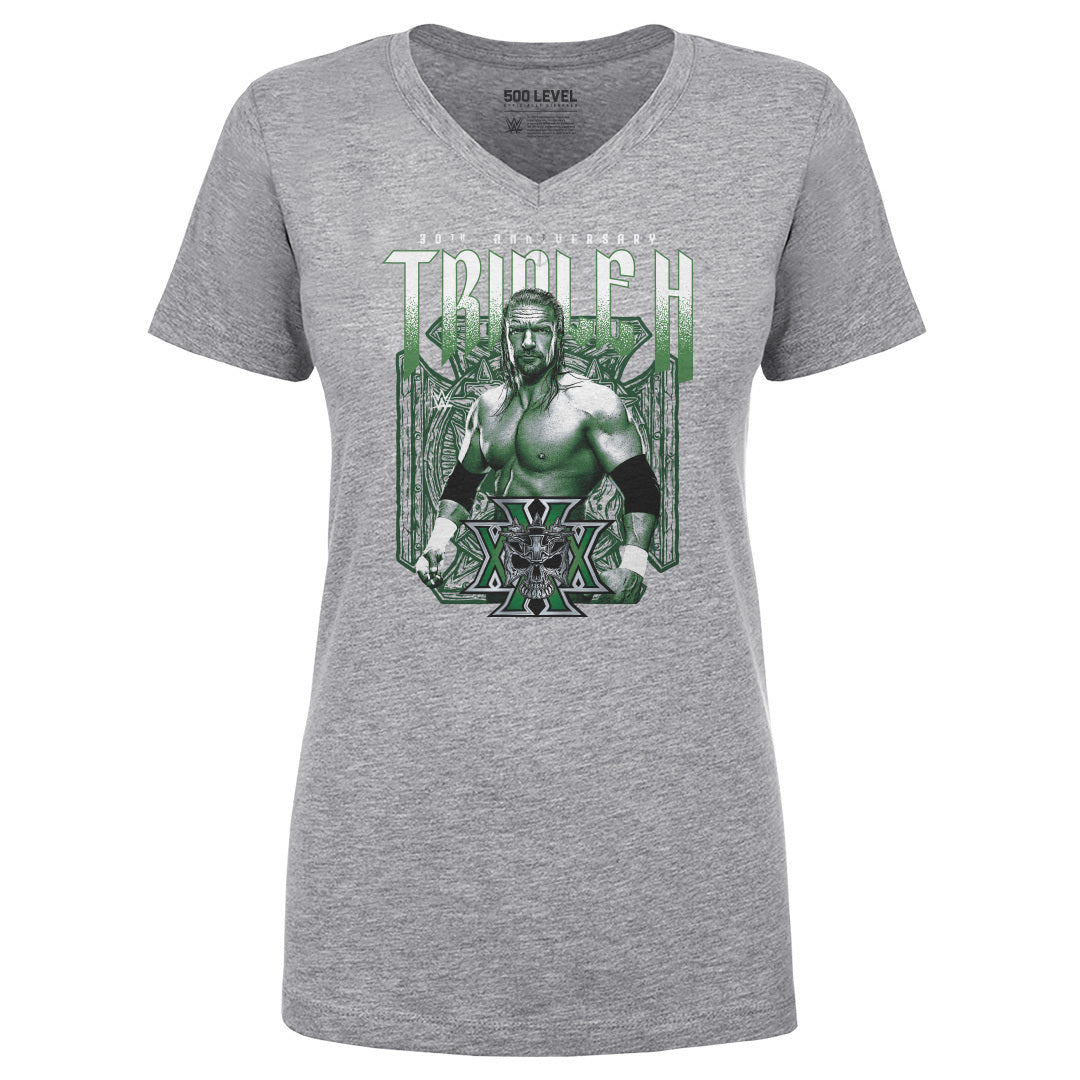 Triple H Women's V-Neck T-Shirt | 500 LEVEL