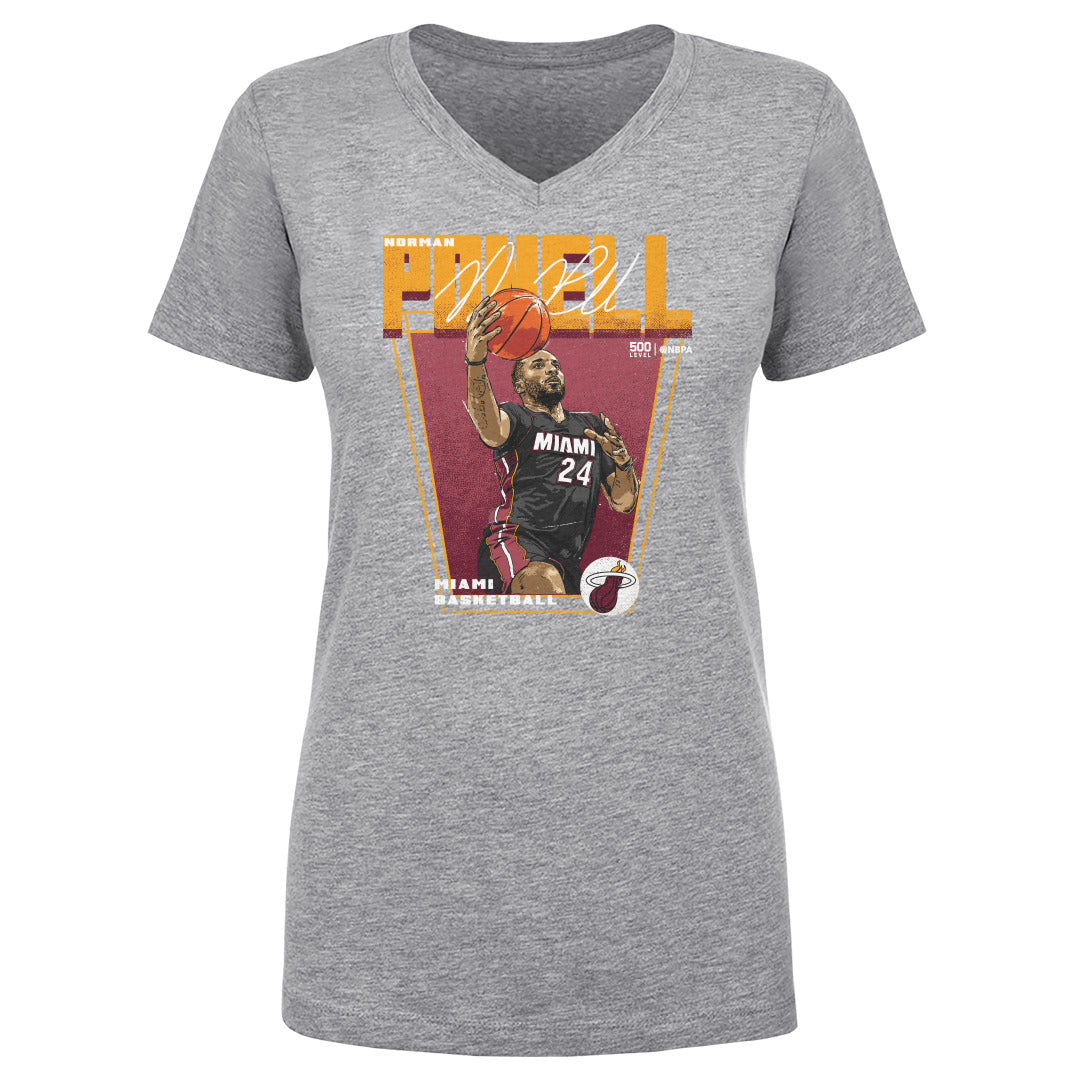 Norman Powell Women's V-Neck T-Shirt | 500 LEVEL