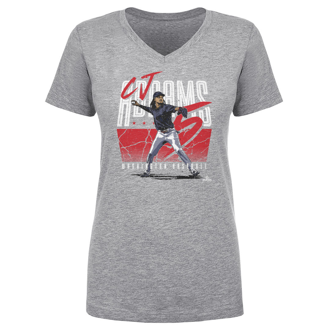 CJ Abrams Women's V-Neck T-Shirt | 500 LEVEL