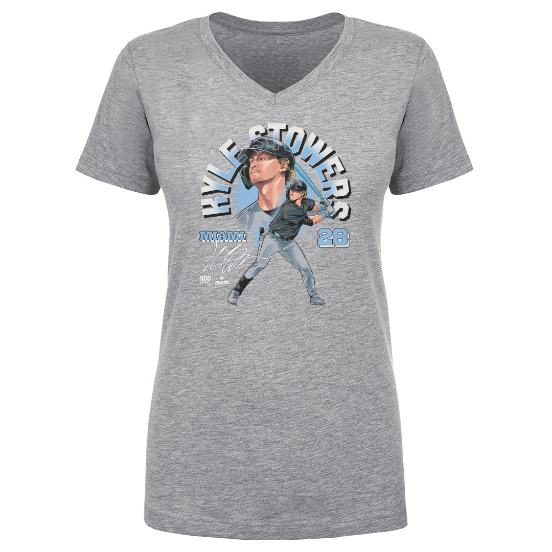 Kyle Stowers Women's V-Neck T-Shirt | 500 LEVEL