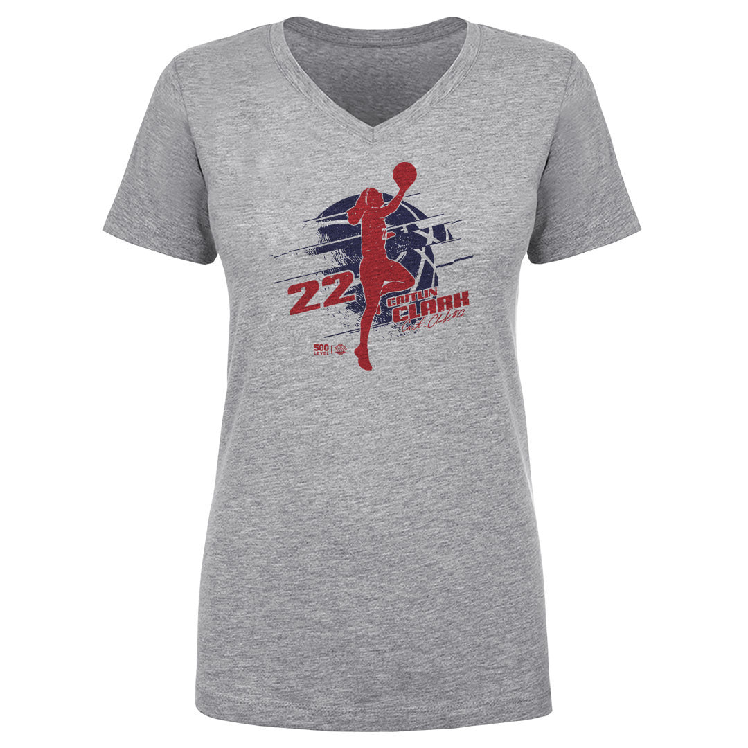 Caitlin Clark Women's V-Neck T-Shirt | 500 LEVEL