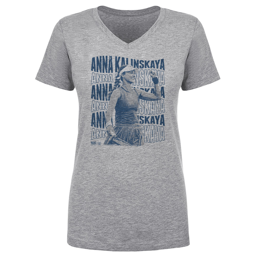 Anna Kalinskaya Women's V-Neck T-Shirt | 500 LEVEL