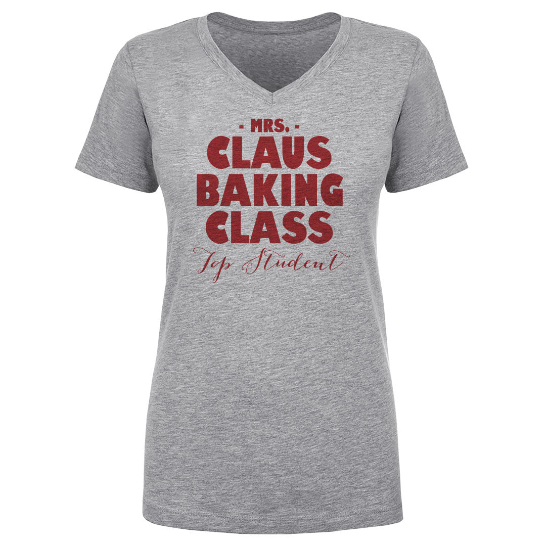 Christmas Women's V-Neck T-Shirt | 500 LEVEL