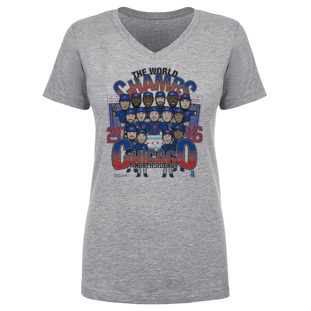 Chicago Women's V-Neck T-Shirt | 500 LEVEL