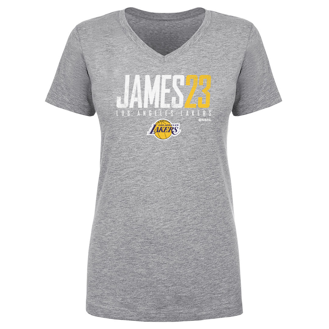 LeBron James Women's V-Neck T-Shirt | 500 LEVEL