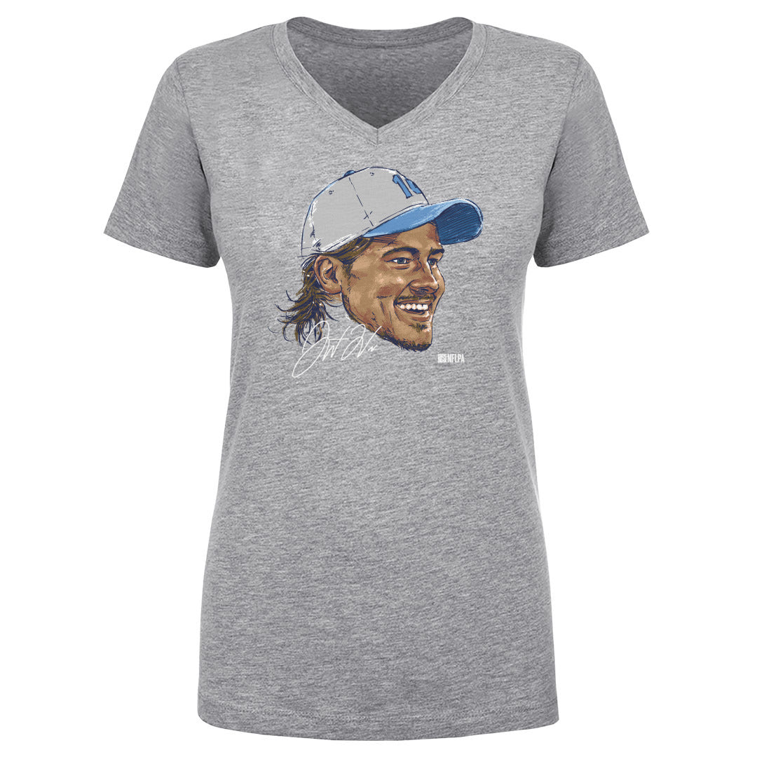 Justin Herbert Women's V-Neck T-Shirt | 500 LEVEL